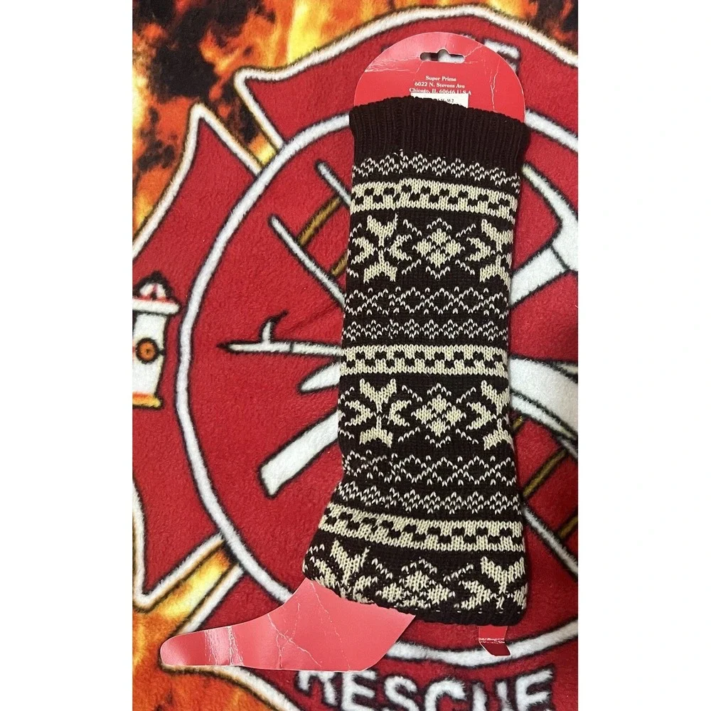 Leg Warmers - Yes Coco Soft Thick Knit Legwarmers ‎ Brown One Size Fits Most